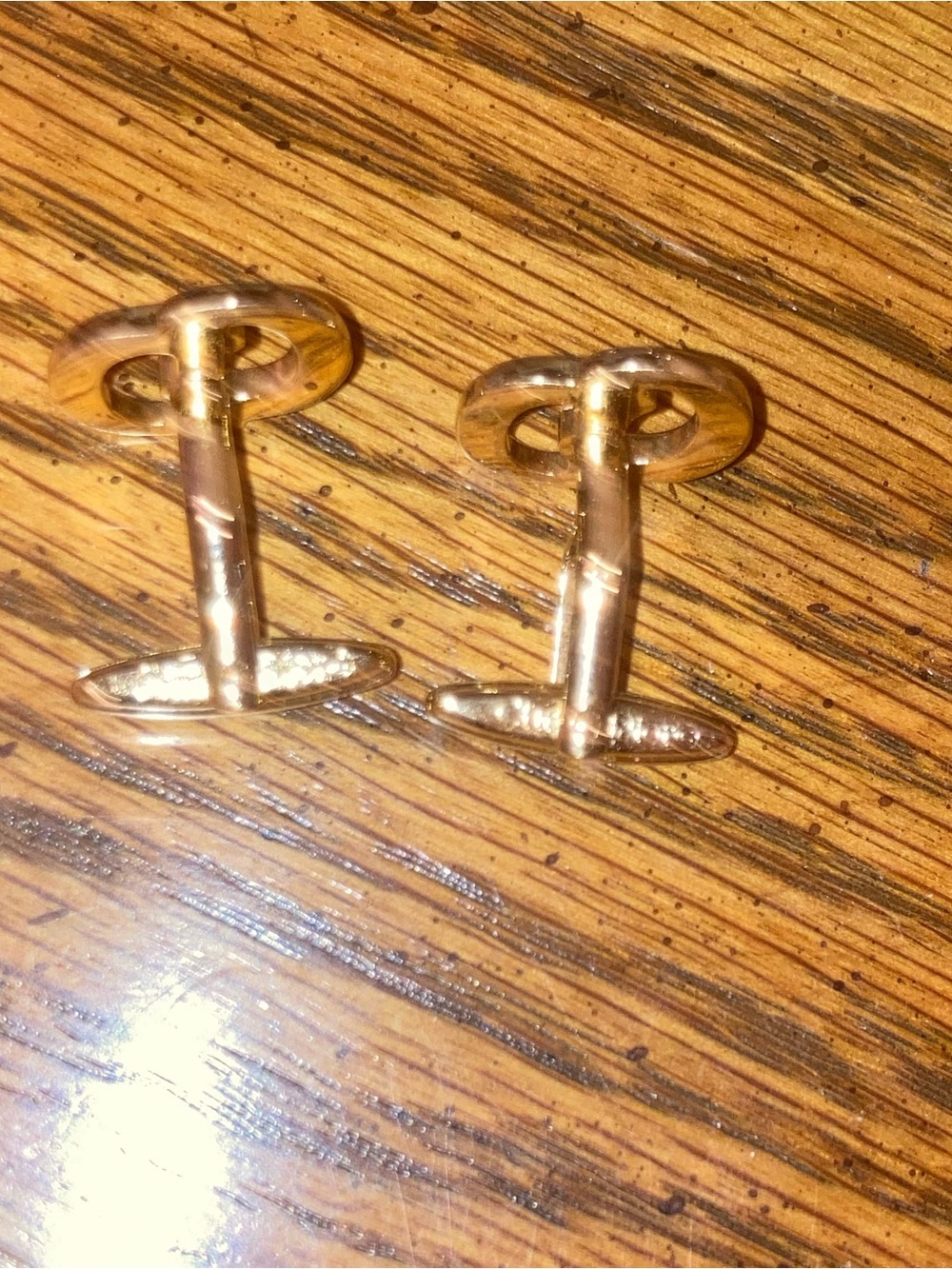 Christian Diof Cuff Links w/ Crystal CD logo Vintage in Original Box - Picture 4 of 8